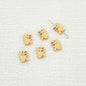 Dinosaur Metal Beads 12mm Baking Painted Enamel Alloy 10pcs 9