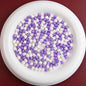 Plating Capsule Resin Beads 12mm Glossy Two Tone 20pcs 9