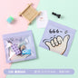 Top Seal Zip Lock Bags 13.5cm Pastel Animal Pattern 10pcs 25