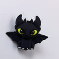 Silicone 3D Focal Beads How To Train Your Dragon Perched Dragon Figures 20pcs 6
