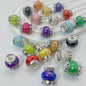 Lantern Rhinestone Beads 14mm Acrylic Plating Bright Color 20pcs 18