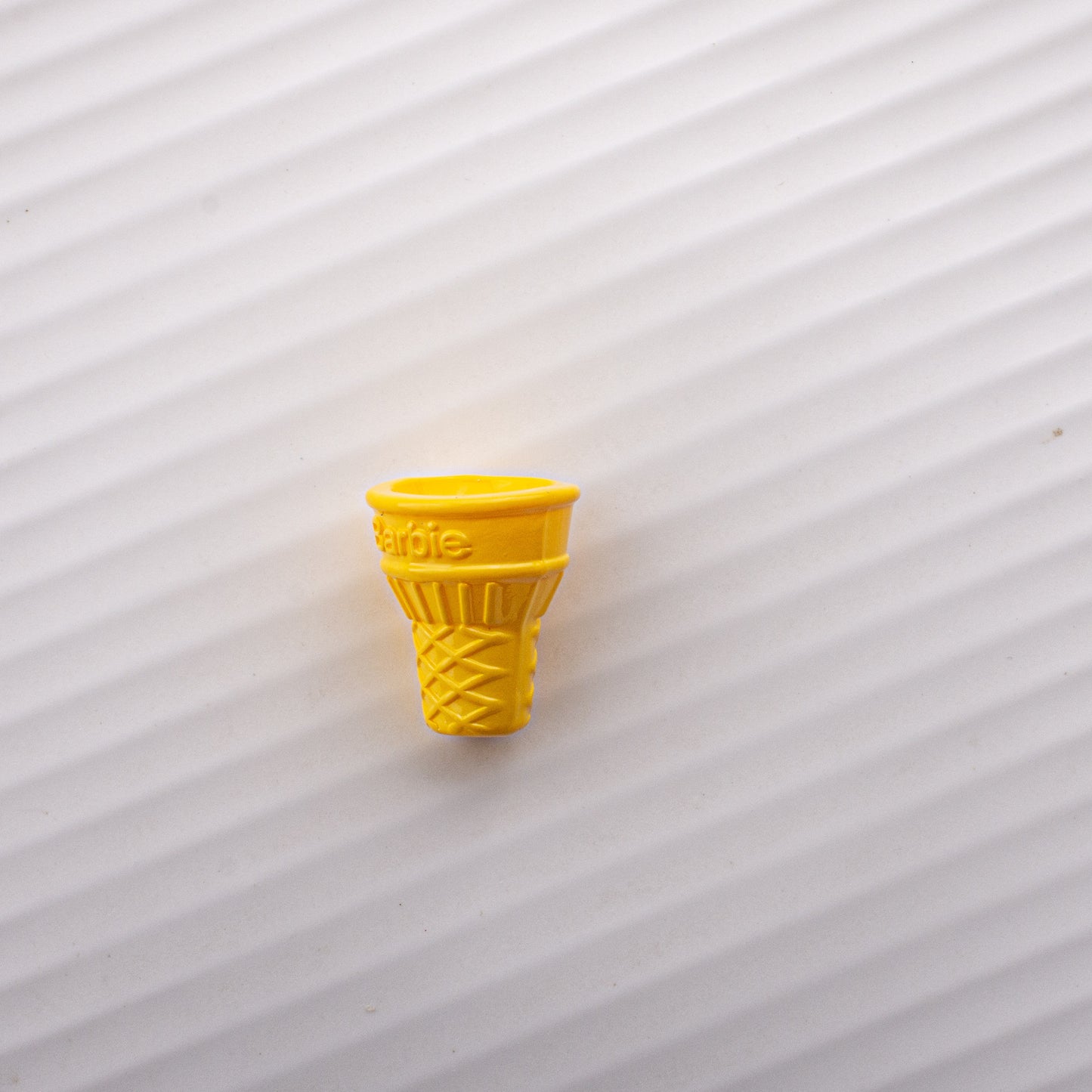 Painted Cone Acrylic Beads 20mm Solid Creamy Colors 5pcs 14