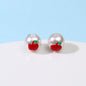 Hand Painted Acrylic Beads 12mm Enamel Cartoon Motifs 10pcs 10