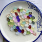 Czech Glass Beads Auspicious Clouds 9x13mm Translucent Mixed Colors 100pcs