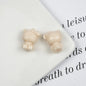 Maillard Color Hello Kitty Acrylic Beads 19mm Glossy Coffee Tones 50pcs 9