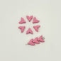 Mermaid Tail Metal Beads 10mm Pastel Painted Scales 20pcs 8
