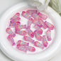 Plating Colorful Fish Bone Resin Beads 24mm 10pcs 12