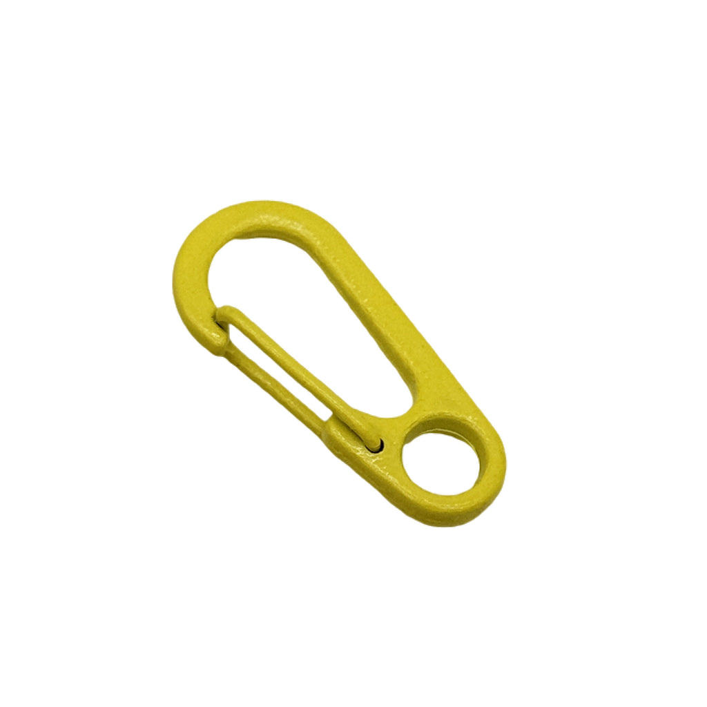 Colorful Clip Shaped Zinc Alloy Keychain Hooks 31mm 20pcs 5