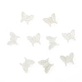 Transparent Butterfly Acrylic Beads 15x13mm Multicolor 40pcs 6