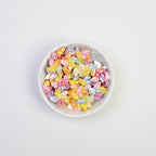 Plating Mini Windmill Resin Beads 14mm Colorful Glossy 20pcs 2