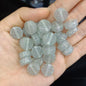 Glitter Resin Beads 12mm Flat Disc Sparkle Mixed Colors 20pcs 3