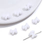 Solid Color Puppy Acrylic Beads 12mm Assorted Bright Pastel 100pcs 12