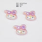 Glossy Resin Beads Swimming Sanrio Characters 2mm Hole 10pcs 7
