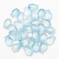 Electroplated Small Fish Glass Beads 10x14mm Translucent 30pcs 29