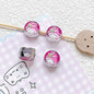 Flat Metal Beads 12mm Sanrio Series Enamel Alloy 10pcs 4