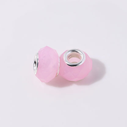 Acrylic Faceted Spacer Beads 9*14mm Jelly Colored 100pcs 5