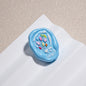 Hand Painted Oval Bouquet Acrylic Beads 28mm Colorful Floral 10pcs 10