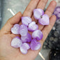Gradient Heart Resin Beads 20mm Glossy Color Transition 20pcs 4
