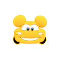 Silicone Focal Beads Automotive Car Design with Mouse Ears and Bright Expressions 20pcs 5
