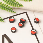 Table Tennis Bat Clay Beads 10mm Polymer Sporty Design 200pcs 4