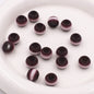 Large Hole Gradient Striped Round Acrylic Beads 10mm 20pcs 11
