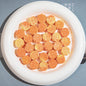 Gradient Colored Cheese Macaron Resin Beads 17mm Plating 20pcs 10