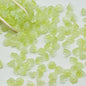 Campanula Flower Glass Beads 7x12mm Frosted Glossy Pastel 50pcs 9