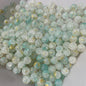 Crackle Round Glass Beads 10mm Gradient Colors with Gold Foil 60pcs 3