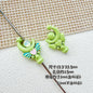 Wand Metal Beads Painted Anime Style Alloy 10pcs 27