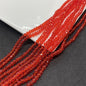 Faceted Transparent Glass Beads 8mm Clear Sparkle 10 Strands 7
