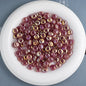 Resin Round Spacer Beads 10mm Plating Glossy 20pcs 13