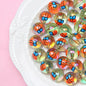 Hand Painted Daisy Bee Series Acrylic Beads 16mm Colorful Glossy 10pcs 10