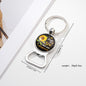 Metal Sunflower Bottle Opener Keychain Floral Design 14