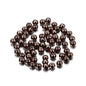 Pearl Glass Beads 8mm Imitation Smooth Glossy Mixed Colors 100pcs 19