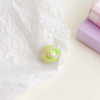 UV Plating Round Acrylic Beads 15mm Dual Color Flow 100pcs 5