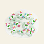 Silicone Focal Beads Cloud Unicorn Sleeping Pose 20pcs 5