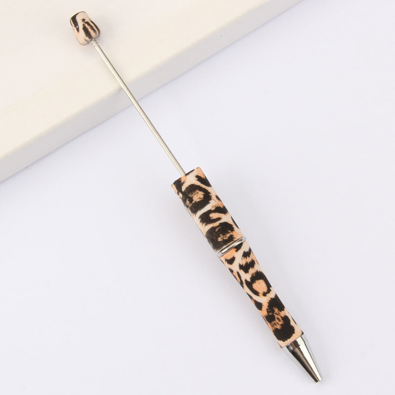 Beadable Pen Printed Pattern Plastic Light Weight