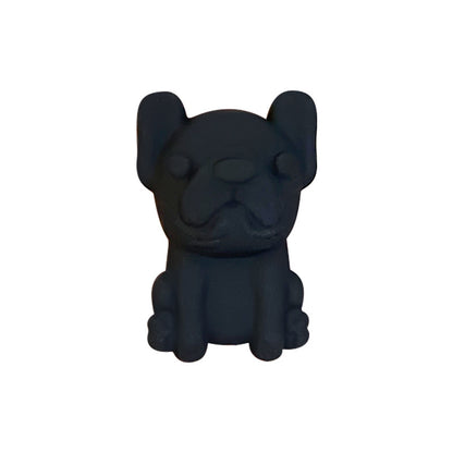 Silicone 3D Focal Beads Puppy Playful Pup Faces Vibrant Colors 20pcs 8