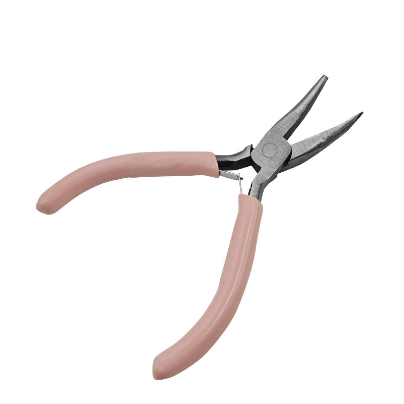 Jewelry Pliers High Carbon Steel Pink Handles 125mm 1pc 8