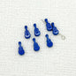 Guitar Metal Beads 12mm Baked Painted Multicolor 20pcs 17