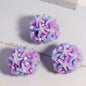 Embellished Bubblegum Beads 20mm Gradient Star Cluster Pastel 10pcs 12