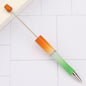Beadable Plastic Pens 101 Colors Matte Pastel Shimmering Rainbow