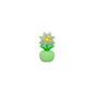 Silicone 3D Focal Beads Colorful Potted Plant Detailed Floral Design 20pcs 10
