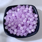 Light Color Gradient Resin Beads 8mm Pastel Soft Shades 100pcs 16