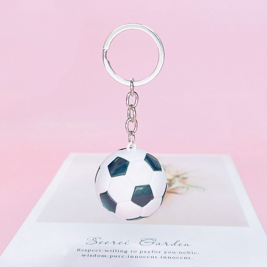 Acrylic Basketball Keychain Sports Ball Realistic Texture Basketball 7