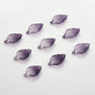 Czech Glass Beads Sunflower Leaf 16 x 23mm Multicolor Petal 20pcs 9
