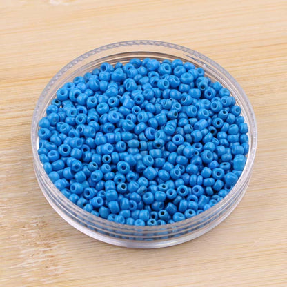 Ceramic Electroplated Seed Glass Beads 4mm Glossy Mixed Colors 460pcs 15