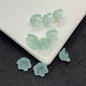 Czech Glass Beads Flower Bud 6 10mm Soft Pastel Colors 100pcs 7