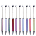 Beadable Pen UV Electroplating Rainbow Color Opal Shimmer 10pcs