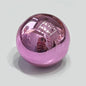 Plating Metallic Round Acrylic Beads 10mm Colorful Mirror Finish 100pcs 10